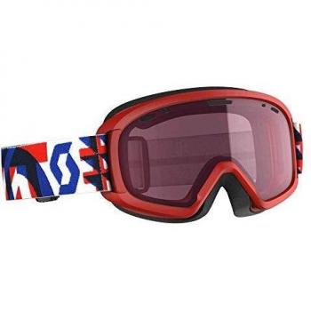 Scott Junior Witty Goggle Kids – Skibrille Blau‑Rot, Einheitsgröße, Enhancer-Design