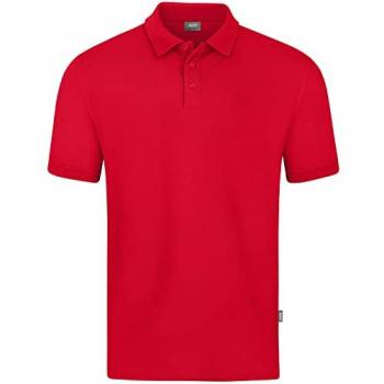 JAKO Doubletex Polo Rot Herren S