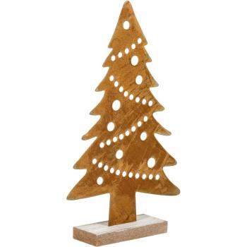 Albero decorativo 14x4x23.5 cm marrone/naturale Afrore