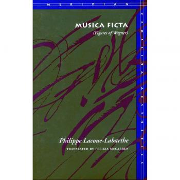 Musica Ficta: (Figures of Wagner): By Lacoue-Labarthe, Philippe