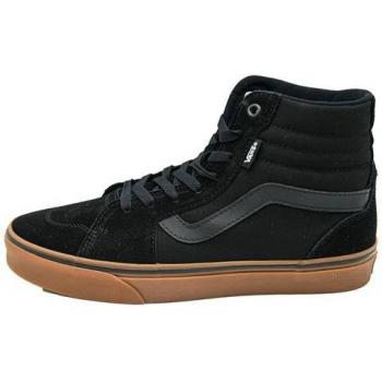Vans Zapatillas Filmore Hi Negra con Toque Caramelo