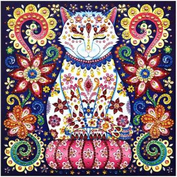 Broderie Diamant Arbre en Fleurs 30x30CM