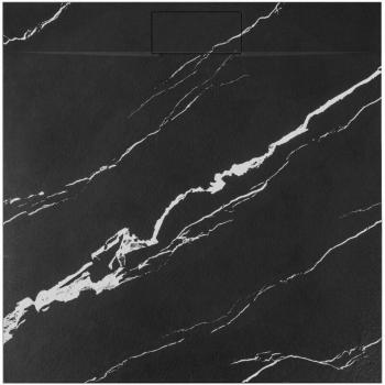 Piatto Doccia Bazalt Carrara Dark 90X90