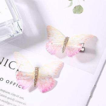 Accessoires capillaires enfants papillon coloré