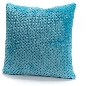 Coussin Damier Turquoise 40x40 cm Amadeus Bleu