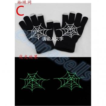 Gants d'hiver Halloween à écran tactile