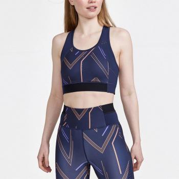 Craft Top Azul Pro Hit Bloqueado para Mujer