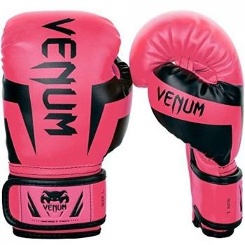 Venum Elite Kinderboxhandschuhe Neon & Rosa