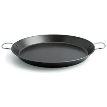 Paellera Quid Senia 12 Raciones, Acero Carbonatado, 46 cm