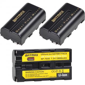 Batterie rechargeable NP-F550 avec chargeur USB pour YN300