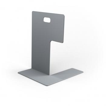 Fermalibro argento 19,5 x 14 cm