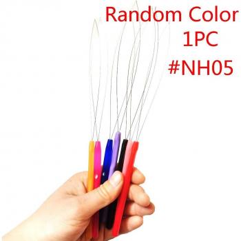 1Pc Hair Extensions Loop Tool with Needle Threader for Micro Rings