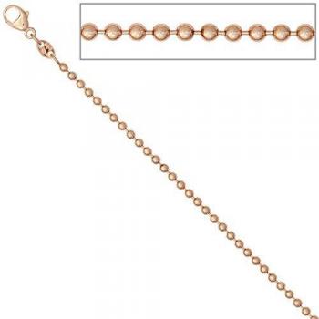Damen Kugelkette 585 Rotgold 2,0 mm 42 cm