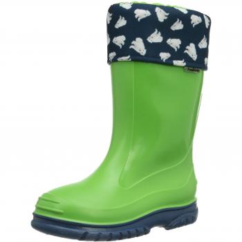 Romika Eisbär Warm Lined Green Boots – Child Half Length Size 9.5 UK