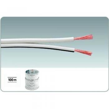 Speaker Cable 100m 2 x 0.75mm² White