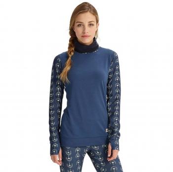 Burton Damen Skioberteil Midweight Longneck Funktionsshirt LS