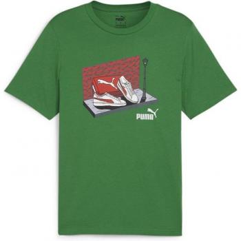 Camisa de Manga Corta Puma Sneaker Box 680175 Verde