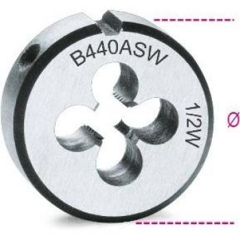 Beta Tools Round Whitworth Thread Die BSW 1/4 x 20