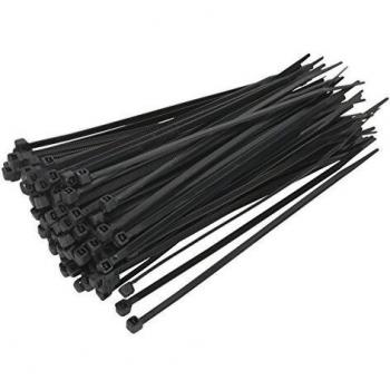 Sealey Cable Tie 150 x 3.6mm Black, Pack of 100