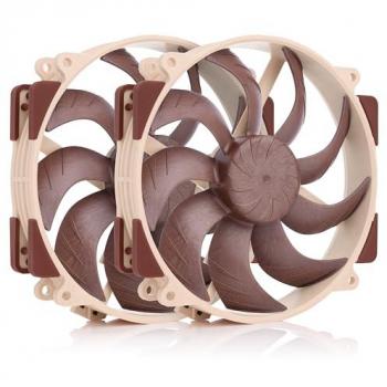 Noctua NF-A14 PWM Sx2 140mm Ventilateur de boîtier à faible épaisseur