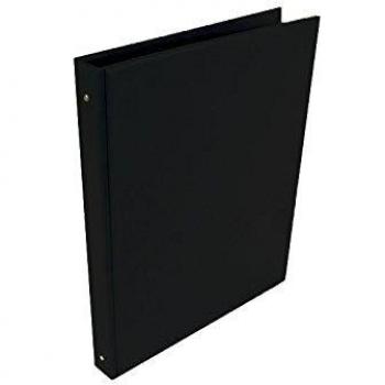 Portabloc SARO 4 Anillas 25 mm PVC Negro Folio