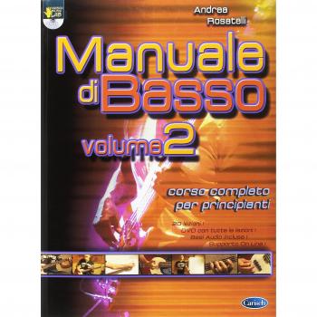 Manuale di basso. Corso completo per principianti. Con DVD (Vol. 2)