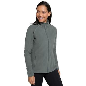 Mountain Warehouse Raso Women’s Khaki Lightweight Fleece Shirt – Size 6