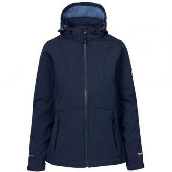 Trespass Women's Christine DLX Soft Shell Jacket L Dark Blue