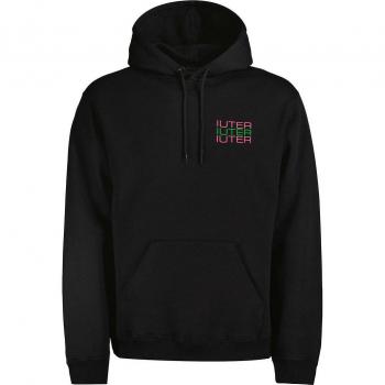 Felpa con cappuccio con design Spine e Teschi