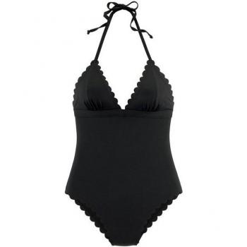 Damen Badeanzug LASCANA mit Wellenkante
