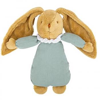 Musikspieluhr Kuschelhase aus Bio-Baumwolle 25cm