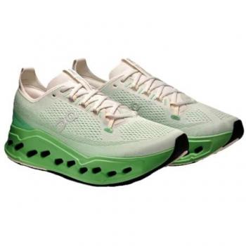 On Cloudsurfer Max Color Bianco/Verde – Scarpe da Corsa Uomo 42,5 EU