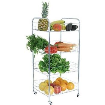 Carrito organizador de cocina 4 niveles