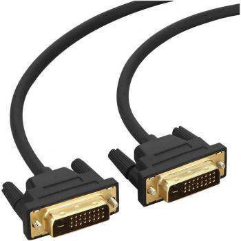 Cable DVI 24+1 Macho a Macho para Monitor 5m