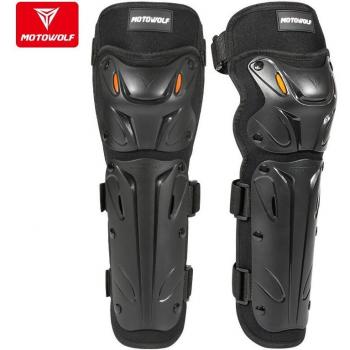 Motowolf Motorrad Schutzpolster für Knie und Ellenbogen