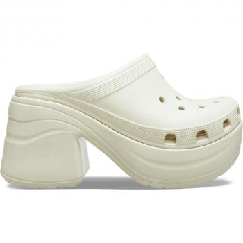 Sabot Crocs Siren – Femme – Couleur Nude – Talon 9,2 cm