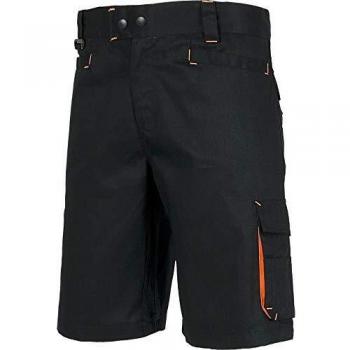 Bermuda multib.wf1617 negro/naranja talla 42 de Work Team