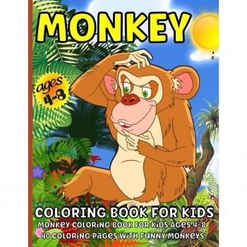 Monkey Coloring Book