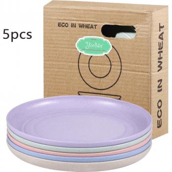 Wheat Straw Salad Plates