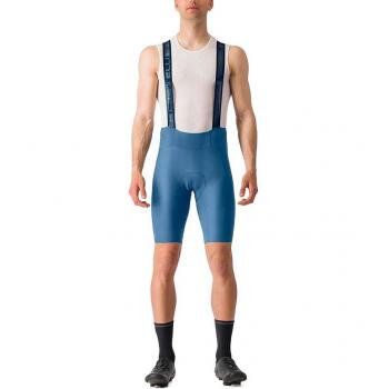 Castelli Espresso Trägerhose stahlblau