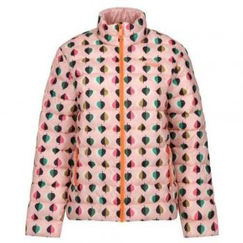 Regatta Ladies Orla Kiely Tiny Elm Baffled Padded Jacket (Pink)