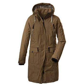 GW 47 Damen-Killtec Wintermantel – braun, 44 cm, Trendmodelle