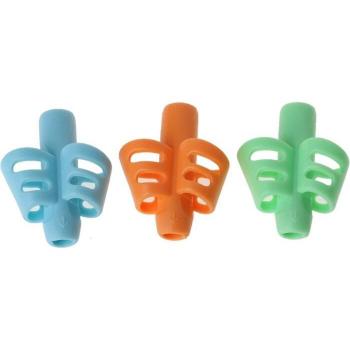 Ensemble de porte-crayons en silicone pour tout-petits