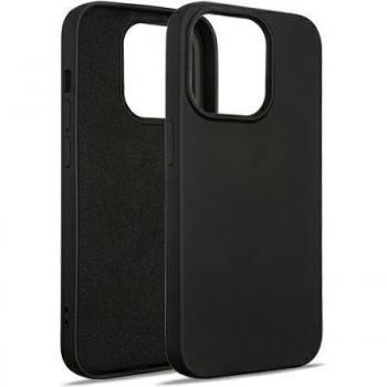 Beline Black Soft Silicone Case for iPhone 15 Pro 6.1