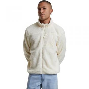 Urban Classics Polaire Zippée Col Montant Blanc M