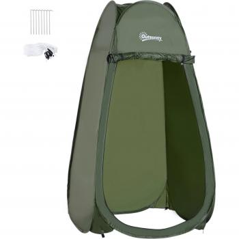 Tienda de Ducha Camping Verde Desplegable Pop Up
