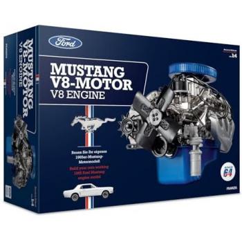 Franzis Modellbausatz Ford-Mustang-Motormodell Typ 289 K-code-V8, Ausführung in deutscher Sprache