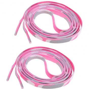 Lacets Perfeclan unisex 180 cm en tricot, pour patins à roulettes/bottes de hockey, couleurs vives