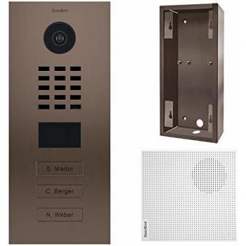 Doorbird 3 Campanelli Ip – Kit D2103BV+Sup-D2102BV