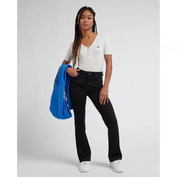Damen Bootcut-Jeans Lee Breese Boot Schwarz